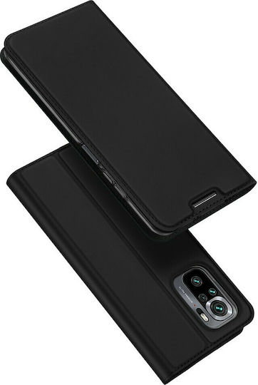 Dux Ducis Skin Pro Book Synthetic Leather Black (Redmi Note 10 / 10s / Poco M5s)