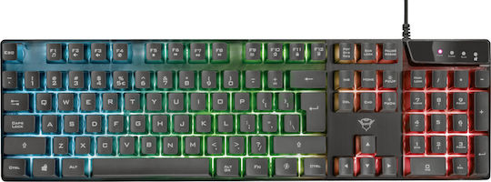 Trust GXT 835 Azor Gaming Keyboard with RGB lighting (English US)
