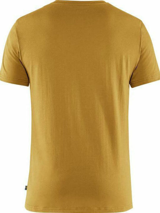 Logo T-shirt Κίτρινο