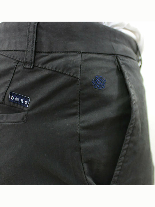 Trousers Chino Elastic in Regular Fit Black