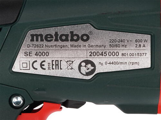 Metabo SE4000 Drywall Screwdriver Electric 600W