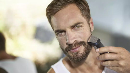 Philips Multigroom Series 9000 Satz Professionell Wiederaufladbare Kettenschnittmaschine Schwarz/Silber MG9720/90