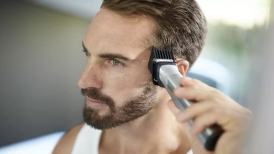 Philips Multigroom Series 9000 Satz Professionell Wiederaufladbare Kettenschnittmaschine Schwarz/Silber MG9720/90