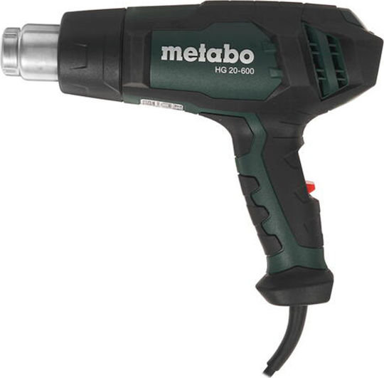 Metabo HG 20-600 Heat Gun 2000W with Maximum Temperature 600°C 602066500