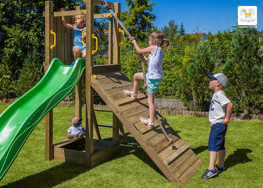 Fungoo Fungoo Spielplatz-Set mit Kletterfläche Mehrfarbig für 3+ Jahre alt