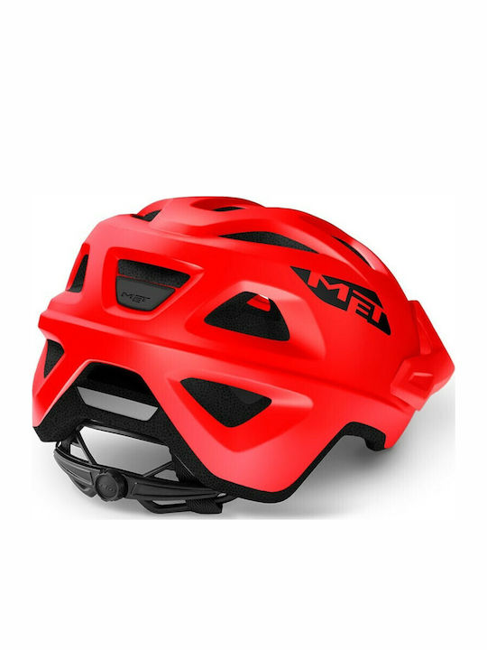 MET Echo Bicycle Helmet Mountain Red