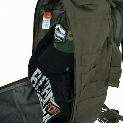 Pentagon Kyler Military Backpack Backpack Greek Camouflage Greek Lizard 33lt