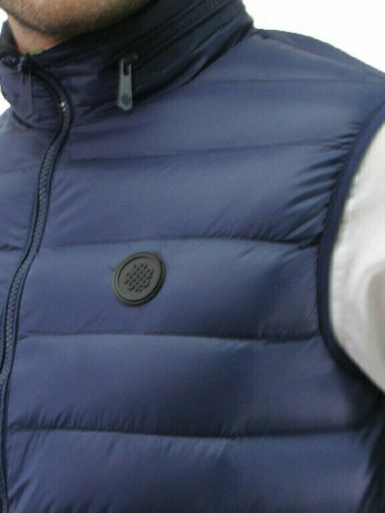 Αμάνικο Μπουφάν Puffer Μπλε