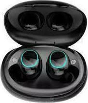 Ipipoo TP-18 In-ear Bluetooth Handsfree Earphones with Sweat Resistance and Charging Case Black