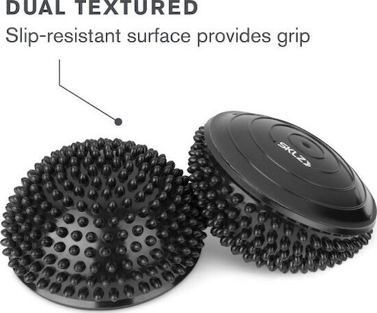 SKLZ Balance Pods Μαξιλάρι Ισορροπίας Μαύρο Ύψους 8cm με Διάμετρο 16cm