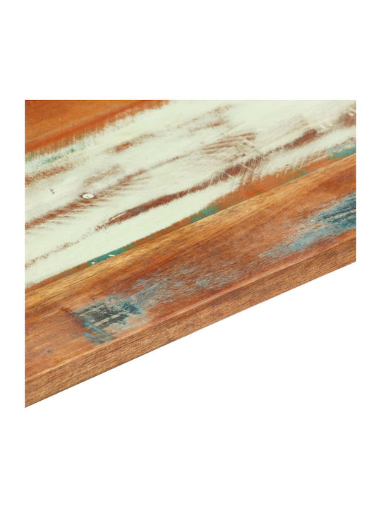 vidaXL Rectangular Table Surface made of Solid Wood in Multicolour Color 80x60cm 286043 1pcs