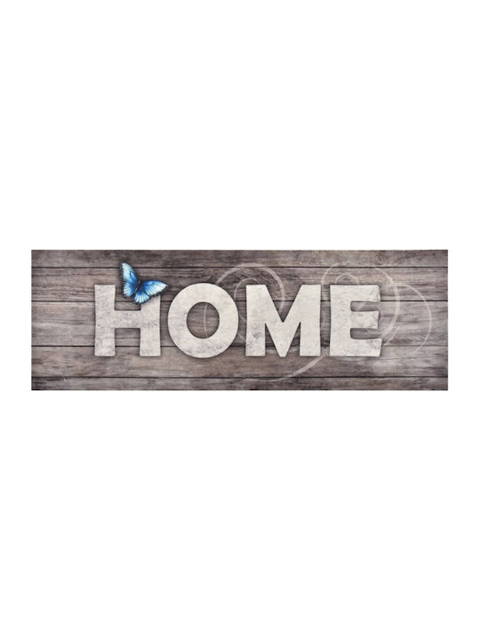 vidaXL Home Χαλάκι Κουζίνας Διάδρομος με Αντιολισθητικό Υπόστρωμα Καφέ 60x180εκ.