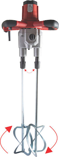 Raider RD-HM09 Double Colour Mixer with Mixing Attachment