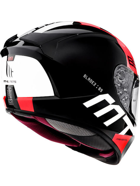MT Motorcycle Helmet Full Face DOT ECE 22.05 Weight 1550gr with Sun Visor