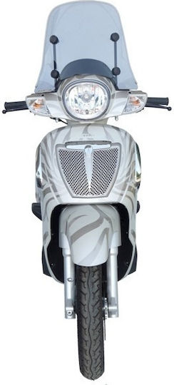 Fabbri Motorcycle Windshield & Windscreen Transparent Visor for Aprilia Scarabeo 2468-LD