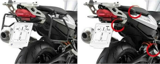 Givi Monokey Πλαϊνές Βάσεις για BMW F 650 GS /F 700 GS /F 800 GS 08-17 08-17
