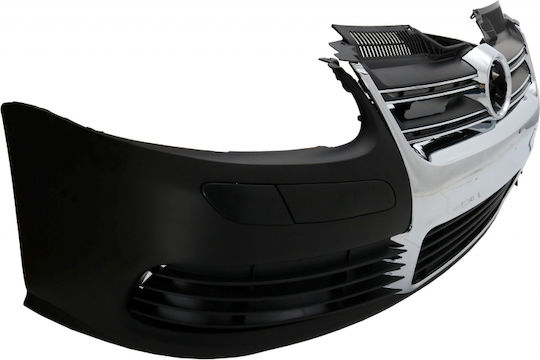 Auto Gs Bumper de Autoturism Partea din față Compatibil cu Volkswagen Magazin online de golf 5 R32 Look R32 Placă de grilă din aluminiu