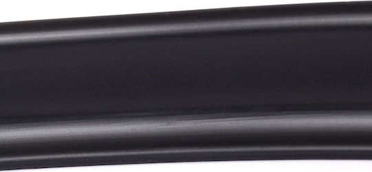 Auto Gs Spoiler Car Rear Spoiler 1.45m x 3.4cm Black Universal