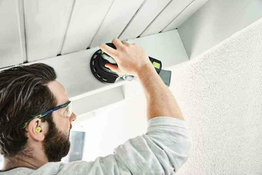 Festool ETSC 125 Li-Basic Ексцентрично Трибе 125мм Батерия 18V Самостоятелен с Регулиране на Скоростта и със Система за Аспирация