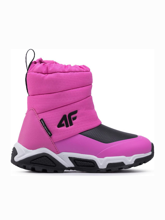 4F Kids Snow Boots Pink