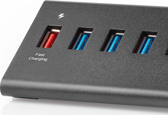 Nedis Hub 8 Θυρών USB 3.0 με σύνδεση USB-A