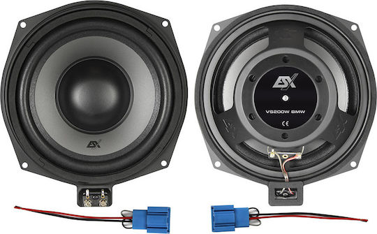 Esx Vision VS200W BMW Σετ Ηχεία Αυτοκινήτου 8" με 100W RMS (Woofer)