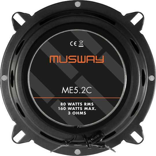 Musway Car Speaker ME52 5.25" with 75W RMS (2 Way)