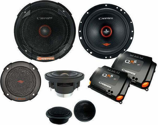 Cadence Car Speaker Set QRS6K3 Separate 6.5" with 100W RMS (3 Way)