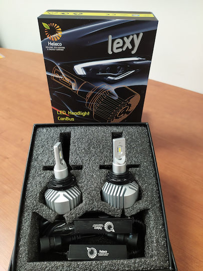 Heleco Лампи Автомобила Lexy 5400lm 360ο Canbus HB4-9006 Canbus LED 6000К Хладно бяло 12-24V 60W 2бр