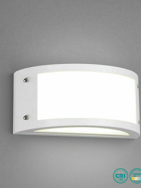 Trio Lighting Kendal Wall-Mounted Outdoor Ceiling Light LED 12W with Warm White Light 24x11εκ.