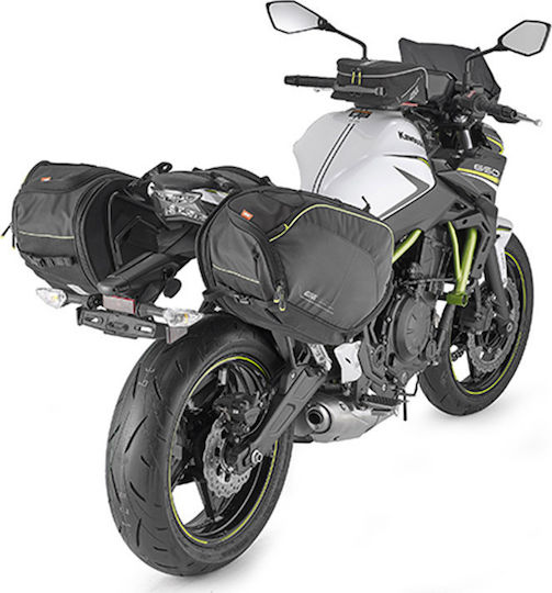 Givi EA127 Сет Мотоциклетни Кошници 30лт в Черен цвят