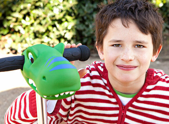 Scootaheadz Handlebar Accessory for Kids Skateboards Danny Dino