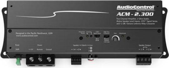 AudioControl ACM-2.300 Ενισχυτής Αυτοκινήτου 2 Καναλιών