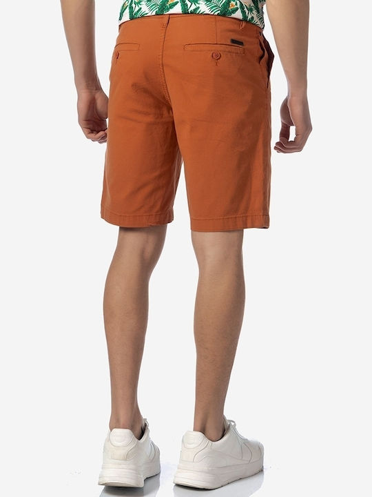 Brokers Jeans 21015-551-19 Ανδρική Βερμούδα Chino Πορτοκαλί