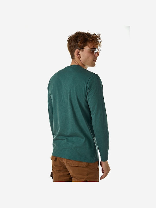 Camaro Men's Long Sleeve Blouse Green