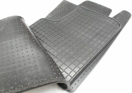 Frogum Set of Front and Rear Mats 4pcs for Fiat 500 2014+ Black