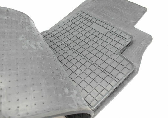 Frogum Set of Front and Rear Mats 4pcs for Fiat Grande Punto Alfa Romeo Mito 2005-2012 Black