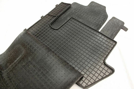 Petex Set of Front and Rear Mats 4pcs for Citroen C4 Picasso 2006 Black