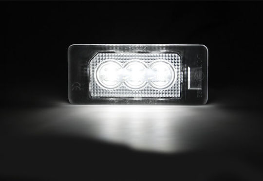 Vinstar License Plate Lights Led 12V for BMW X3 / X5 / X6 / Series 1 / Series 3 / Series 4 / Series 5 / E90 2pcs