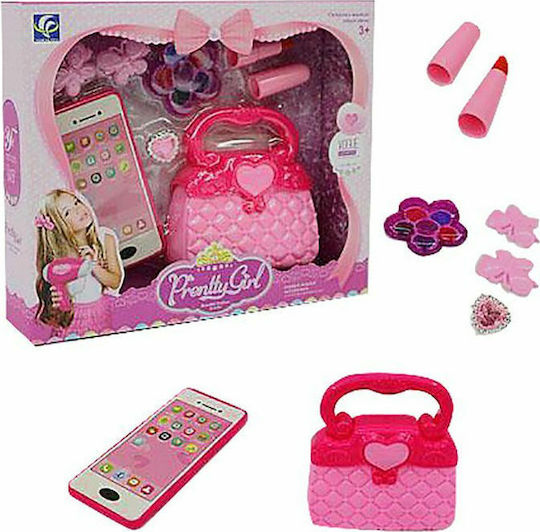 ToyMarkt Σετ Ομορφιάς: Κινητό Μπαταρίας με Τσαντάκι Σετ Ομορφιάς