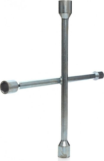 Kraft & Dele Cross Car Wheel Wrench 17/19/21 and 23mm