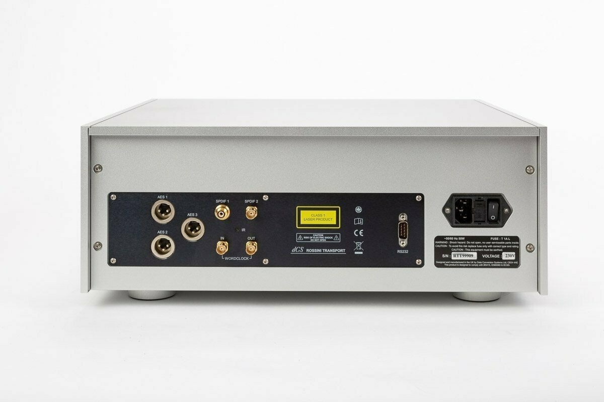 dCS Rossini CD/SACD Transport HiFi CD Player Ασημί Skroutz.gr