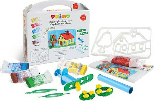 Primo Plasticine Playset Suitcase House for 3+ Years