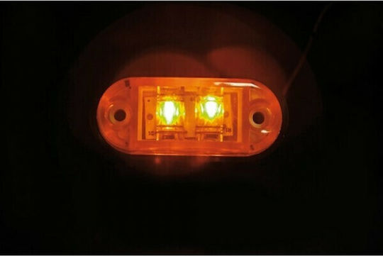 Lampa Φώτα Όγκου Φορτηγού 1бр 24V - Orange L9848.2