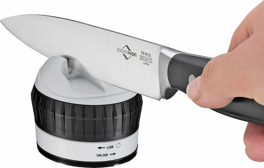 Kuchenprofi Primus Handheld Knife Sharpener with 2 Levels 6.5x6.5x6cm