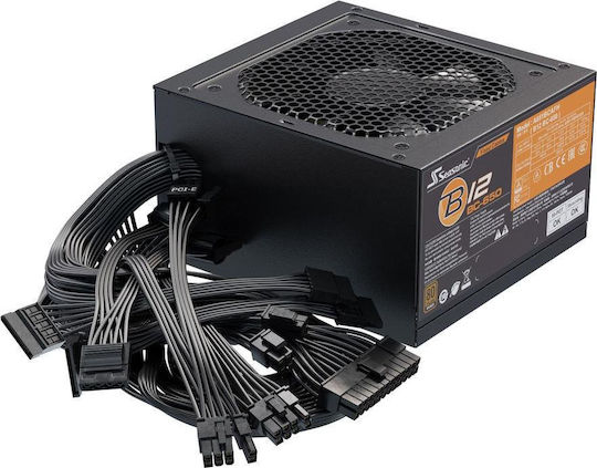 Seasonic B12-BC 850W Black Computer Power Supply Full Wired 80 Plus Bronze