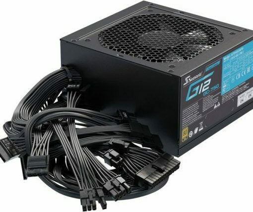 Seasonic G12 GC 850W Black Computer Power Supply Full Wired 80 Plus Gold