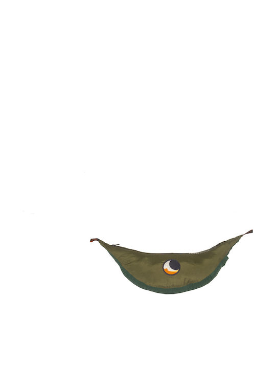 Ticket To The Moon Dark Parachute King Size Hammock Dark Green / Army Green 320x230cm