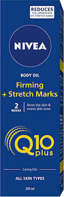 Nivea Q10 Plus Λάδι για Σύσφιξη Σώματος Firming + Stretch Marks 200ml