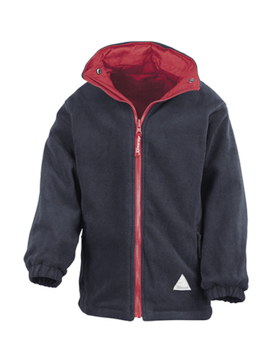 Result Kids Casual Jacket short Double Sided Hooded Red